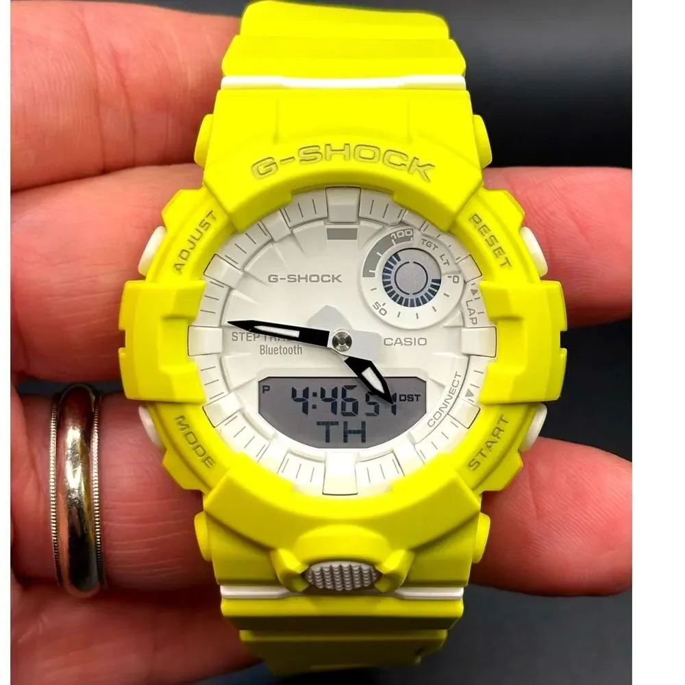 Casio G-Shock GMA-B800-9A G-Squad Yellow Bluetooth Watch